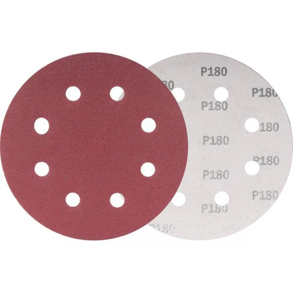 Disco De Lixa 180 Mm Grão 180 Com 10 Peças - Vonder (180)