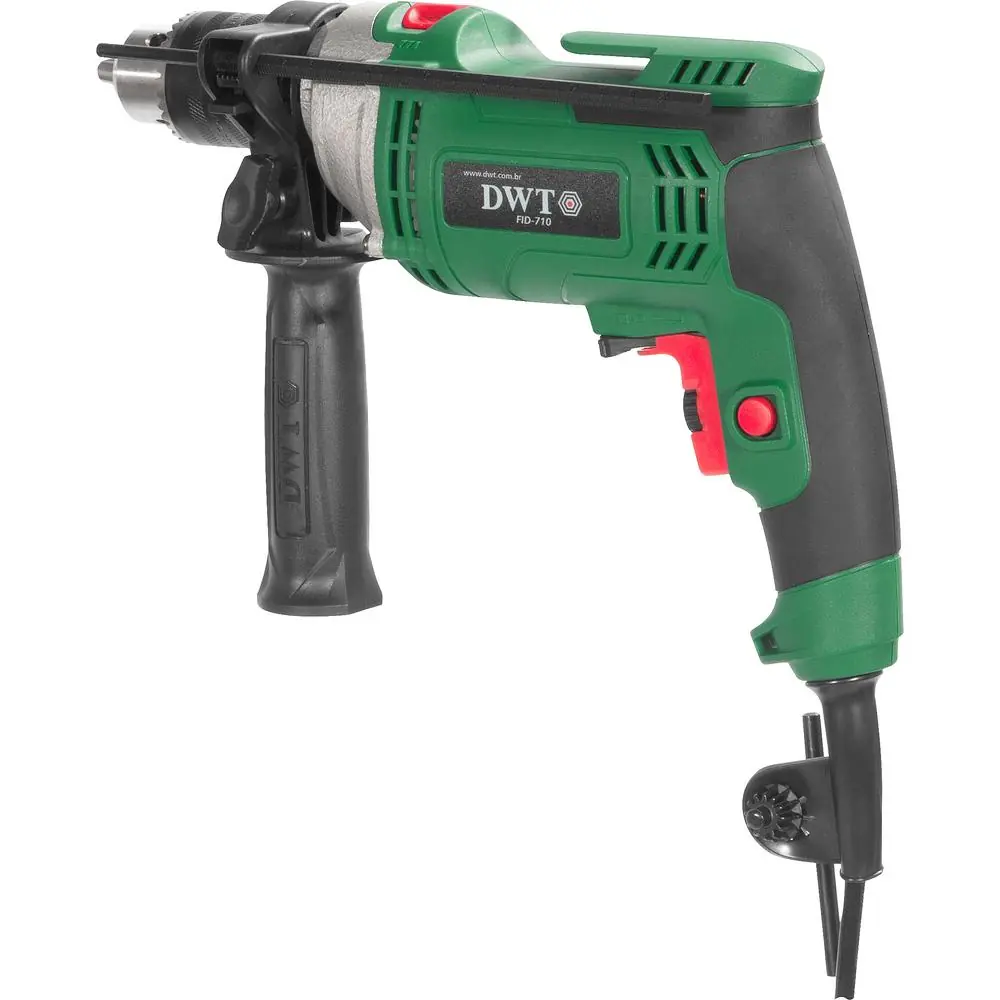 Furadeira Com Impacto 1/2 Fid 710 220v Dwt
