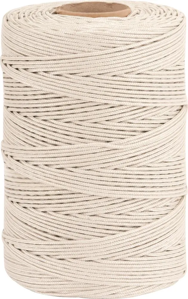 Corda Multifilamento Trançada 3,0mm 4,5kg 603 Metros Branca