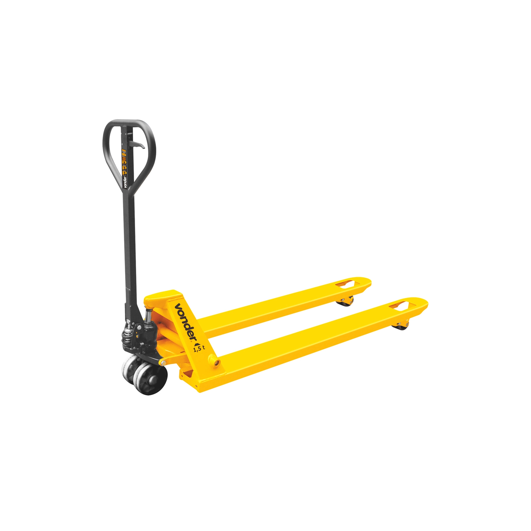 Empilhadeira Hidráulico 1500kg Aço Roda Maciça 1150x685mm