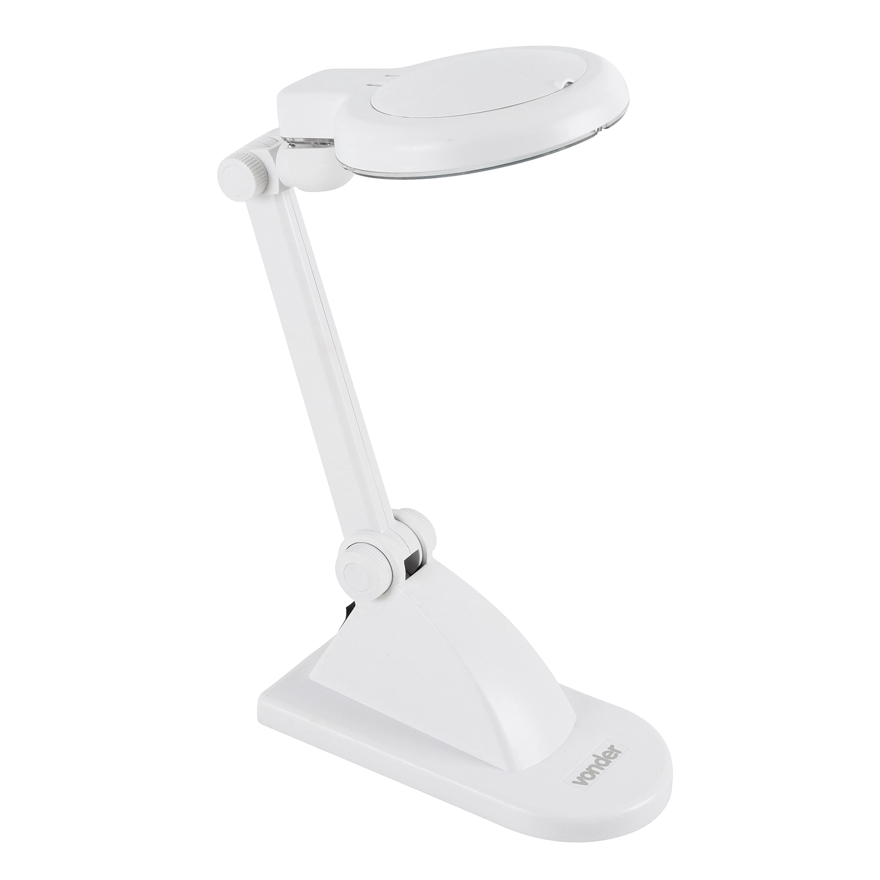 Lupa Articulada 3x LED c/ Base para Bancada Bivolt Vonder