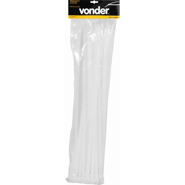 Abrac De Nylon 640x12 Branca Conjunto C/ 100 Peças Vonder