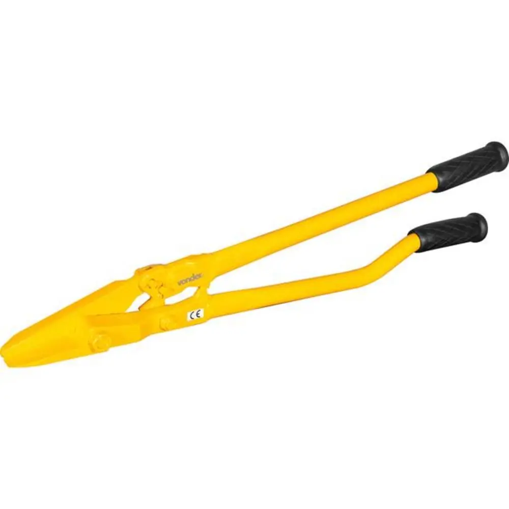 Tesoura Para Fitas De Aço De 3/8" A 2" Espessura Até 1,2 Mm - Vonder