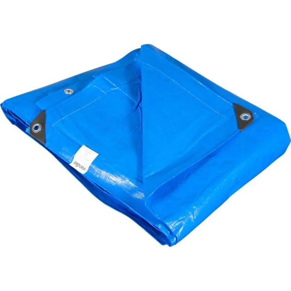 Lona Reforçada De Polietileno Azul 11 M X 4 M - Vonder