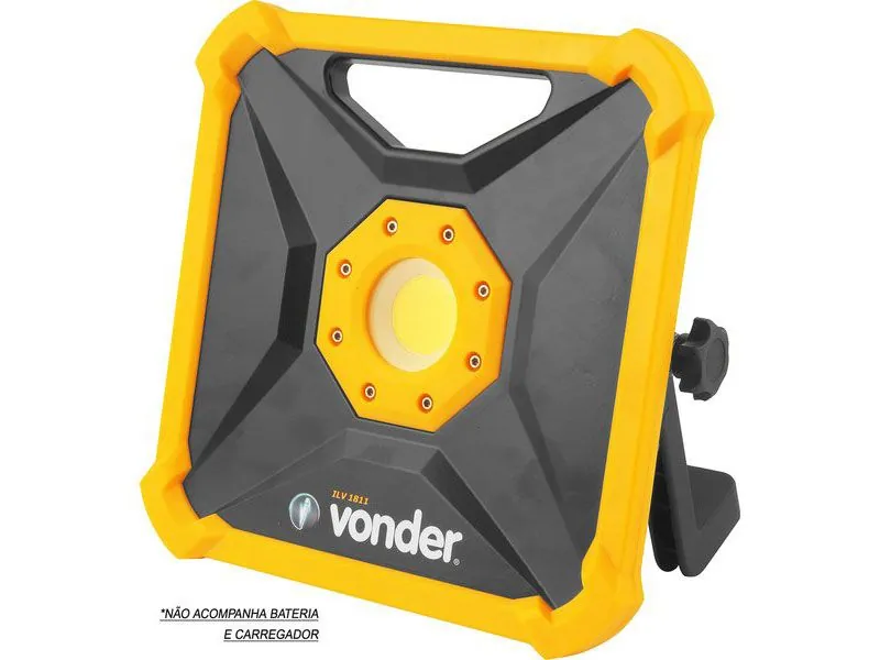 Lanterna De Led A Bateria Vonder 18v Intercambiavel (opcional)