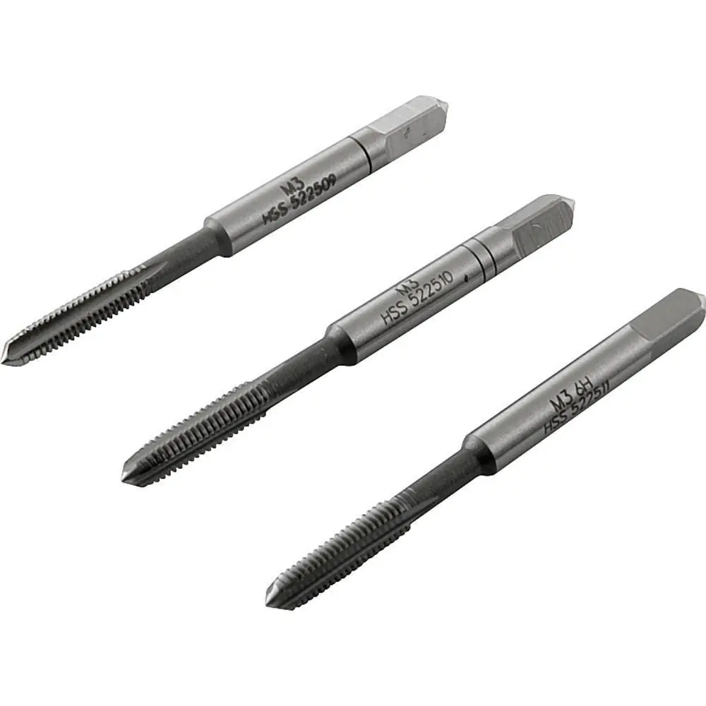 Macho Manual Aço Rápido 3x0,50mm Ma Jogo C/ 3 Pçs Vonder