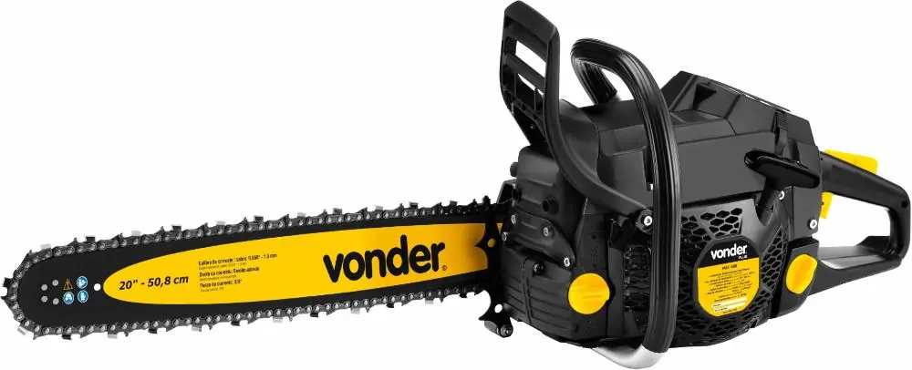 Motosserra À Gasolina 65,1 Cm³ Cc Mgc 650 Plus Vonder Plus