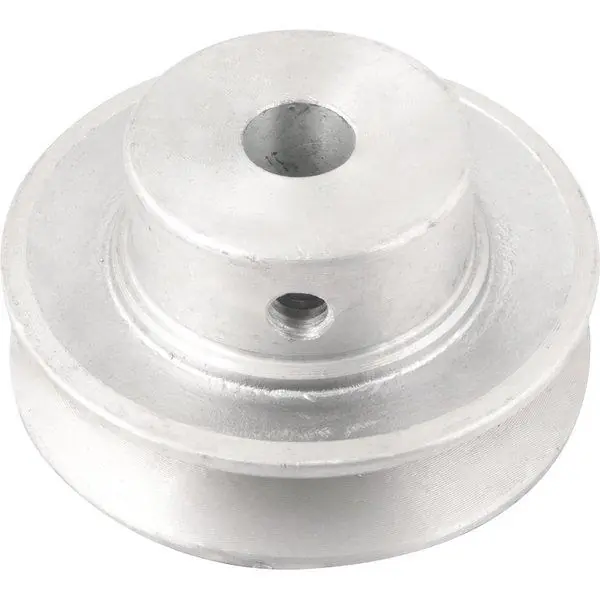 Polia Alumínio 1 Canal Perfil A 70mm Com Furo 1/2" - Vonder