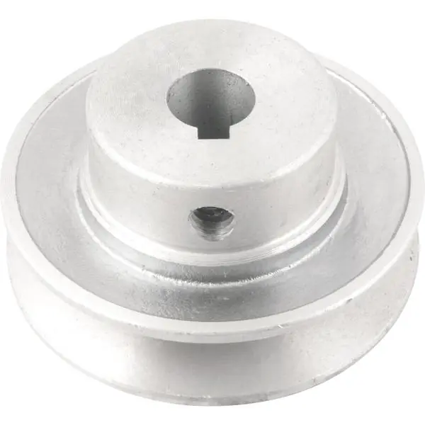 Polia Alumínio 1 Canal Perfil A 70mm Com Furo 14mm - Vonder