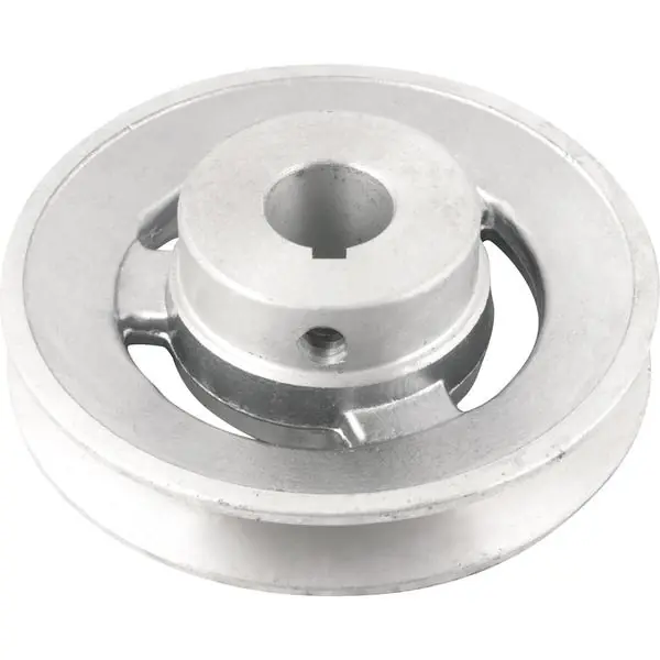 Polia Alumínio 1 Canal Perfil A 100mm Com Furo 19mm - Vonder