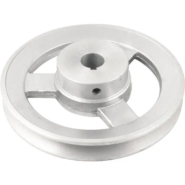 Polia Alumínio 1 Canal Perfil A 150mm Com Furo 3/4" - Vonder