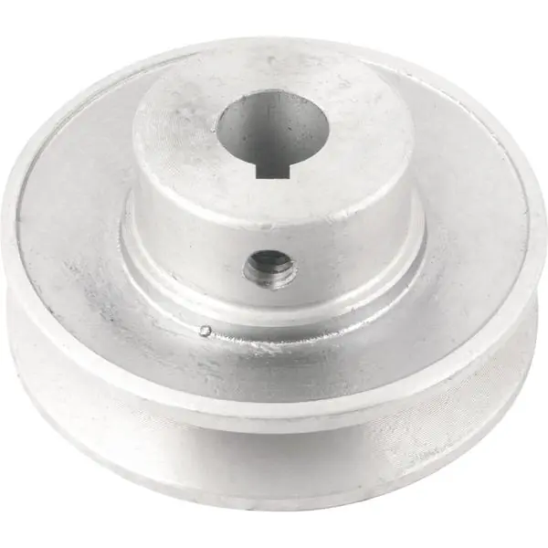 Polia Alumínio 1 Canal Perfil A 80mm Com Furo 5/8" - Vonder