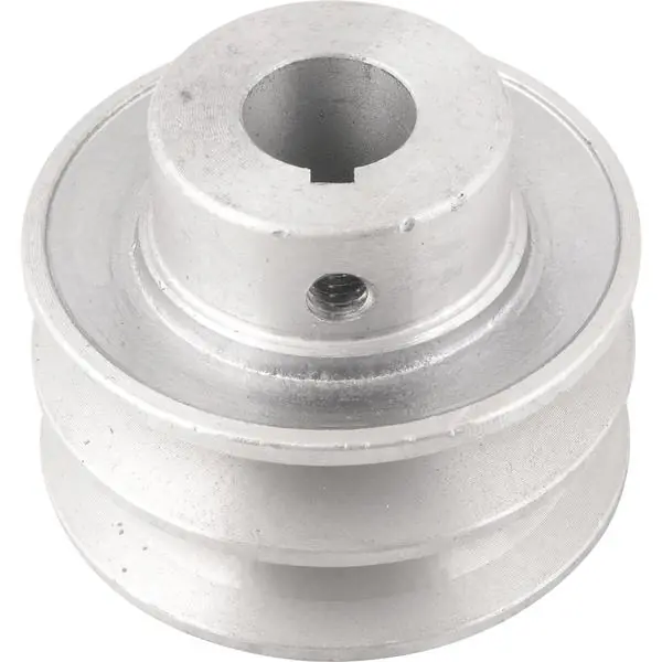 Polia Alumínio 2 Canais Perfil A 70mm Com Furo 3/4" - Vonder