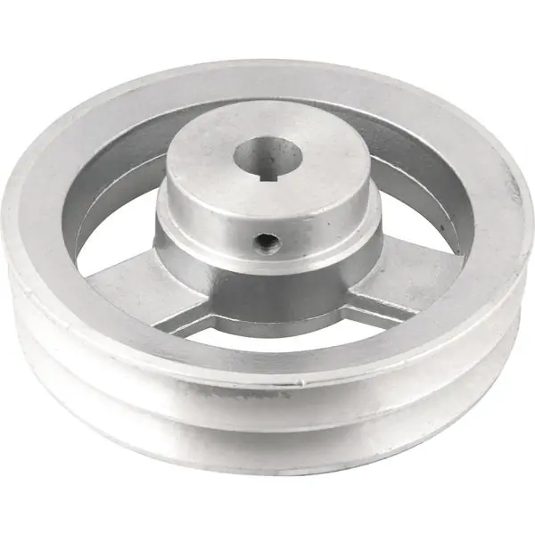 Polia Alumínio 2 Canais Perfil A 150mm Com Furo 3/4" Vonder