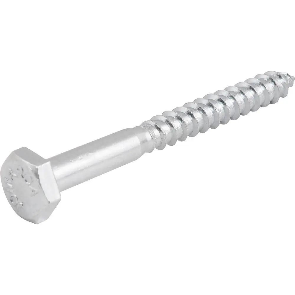 Parafuso Sextavado Rosca Soberba 1/4  x60mm 4 Peças Vonder