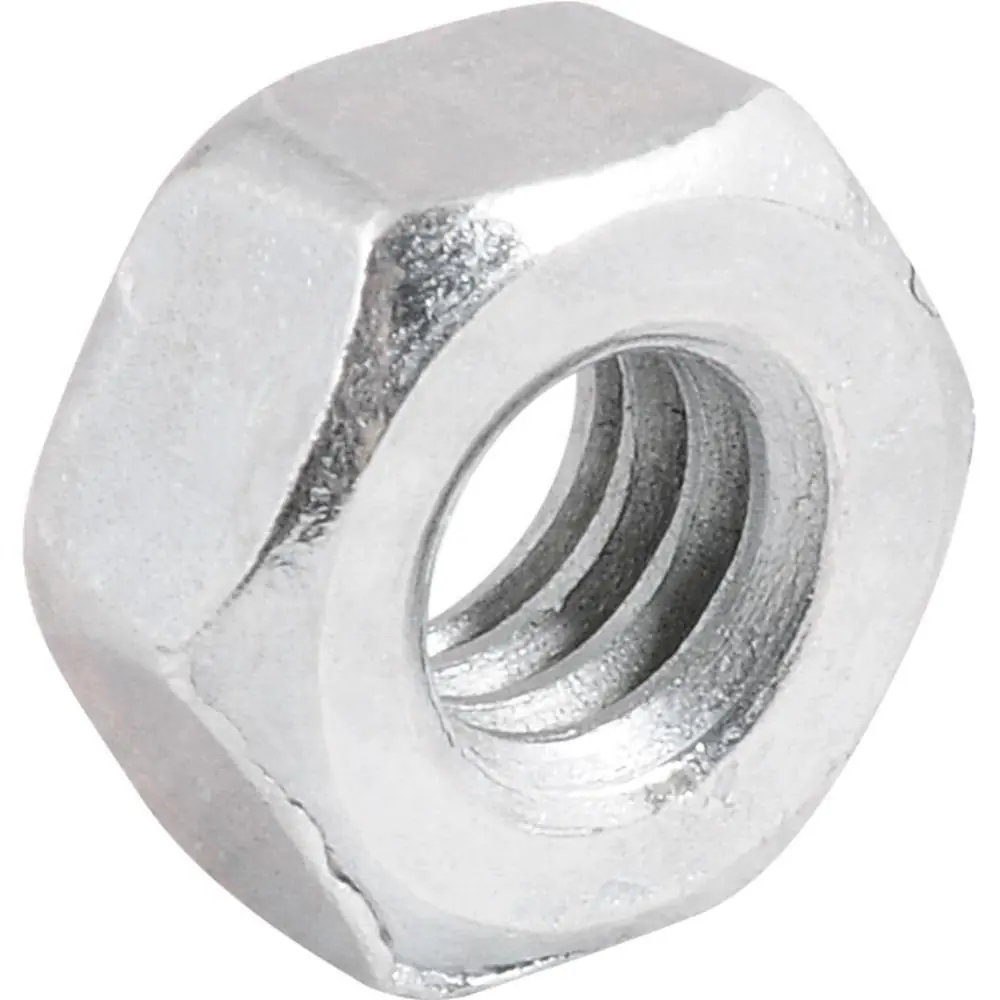 Porca Sextavada De 1/4 Rosca Unc 10 Peças Vonder