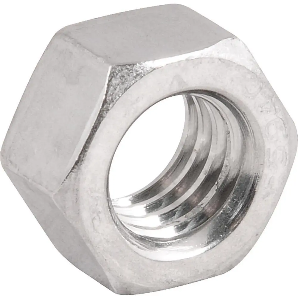 Porca Sextavada Inox 3/8   Com 5 Peças Vonder