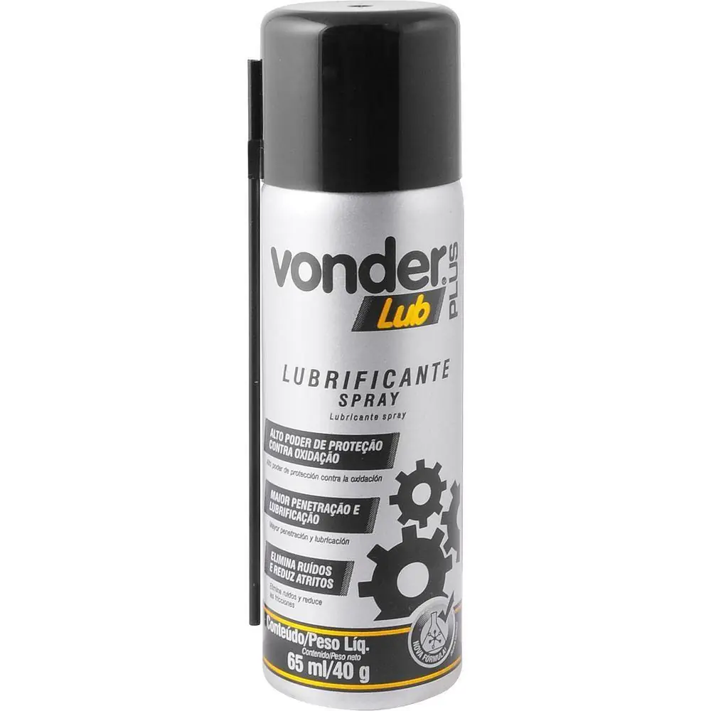 Lubrificante Spray Vonder 65 Ml/40g Plus