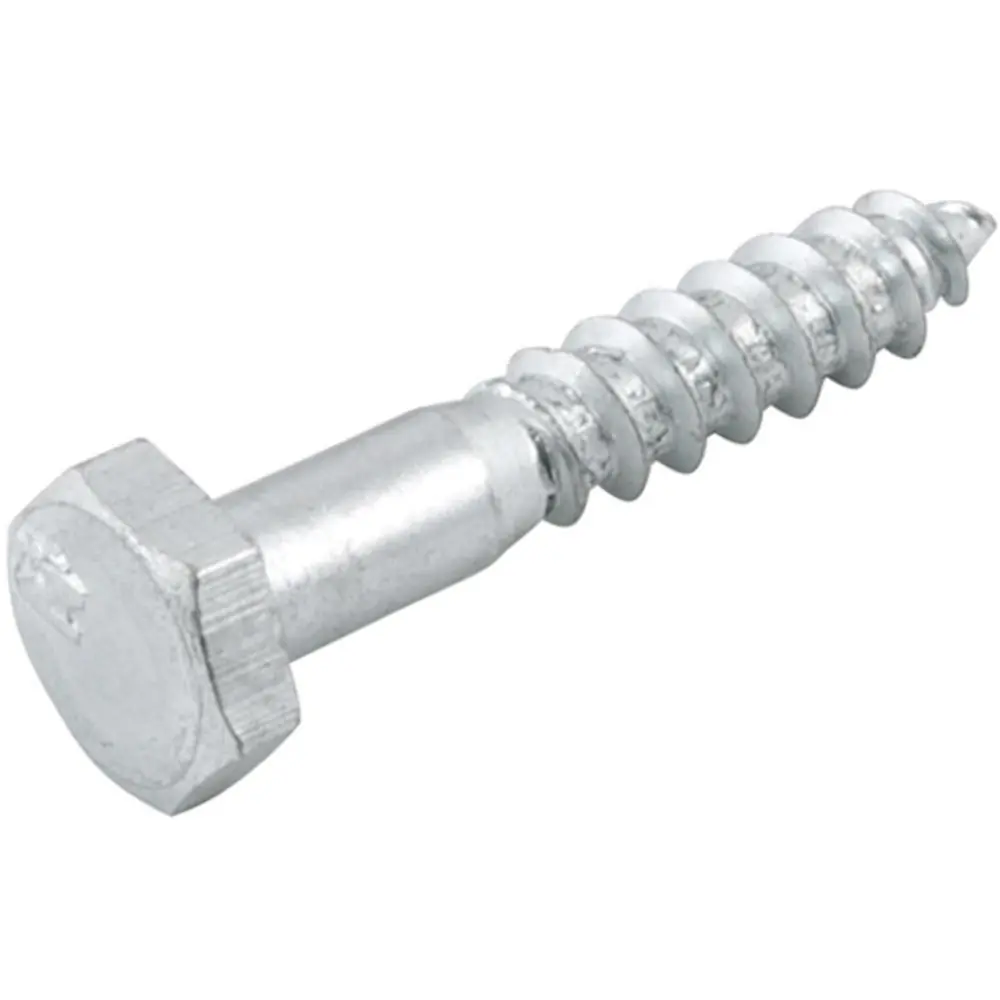 Parafuso Sextavado Rosca Soberba 1/4  x35mm 4 Peças Vonder