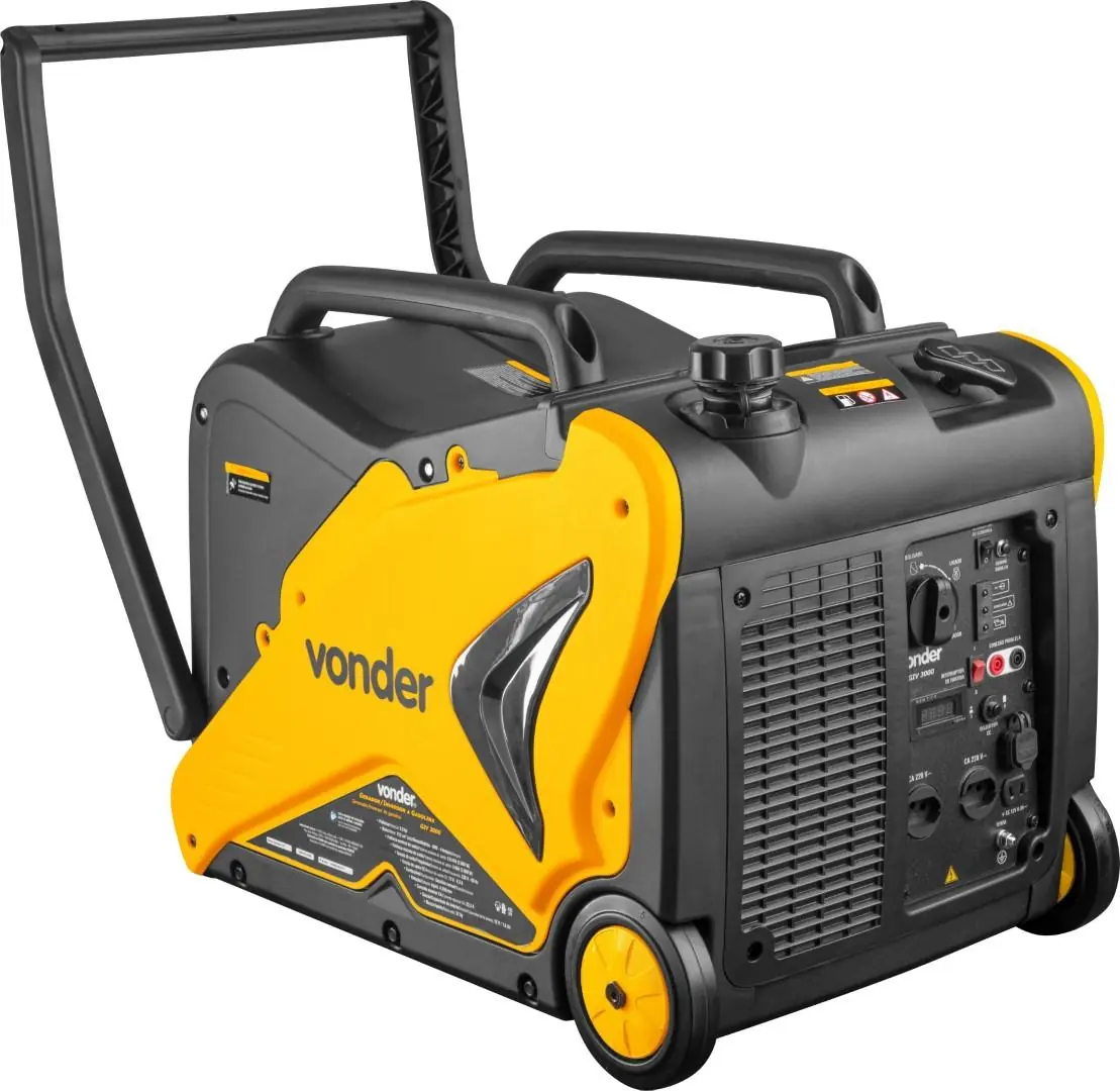 Inversor À Gasolina 3000w 220v Giv 3000 Vonder