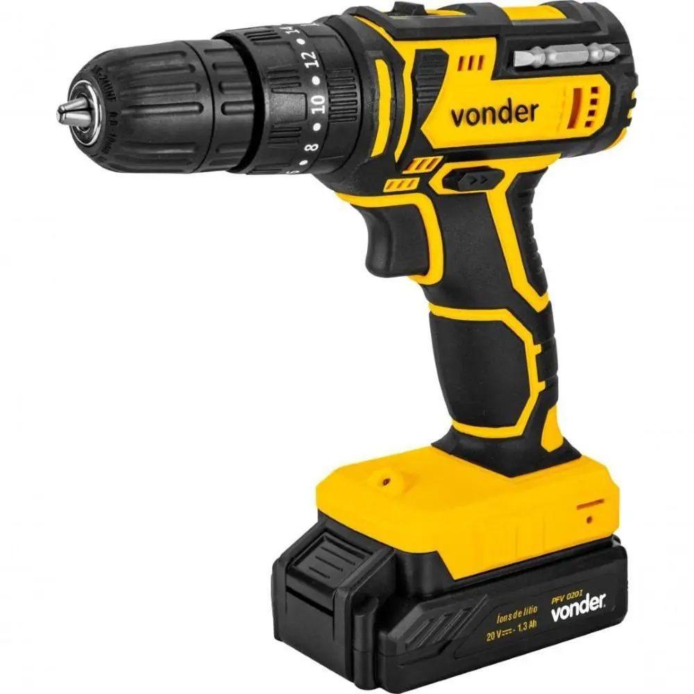 Parafusadeira Impacto Bateria 3/8   20v Biv Pfv 020i Vonder
