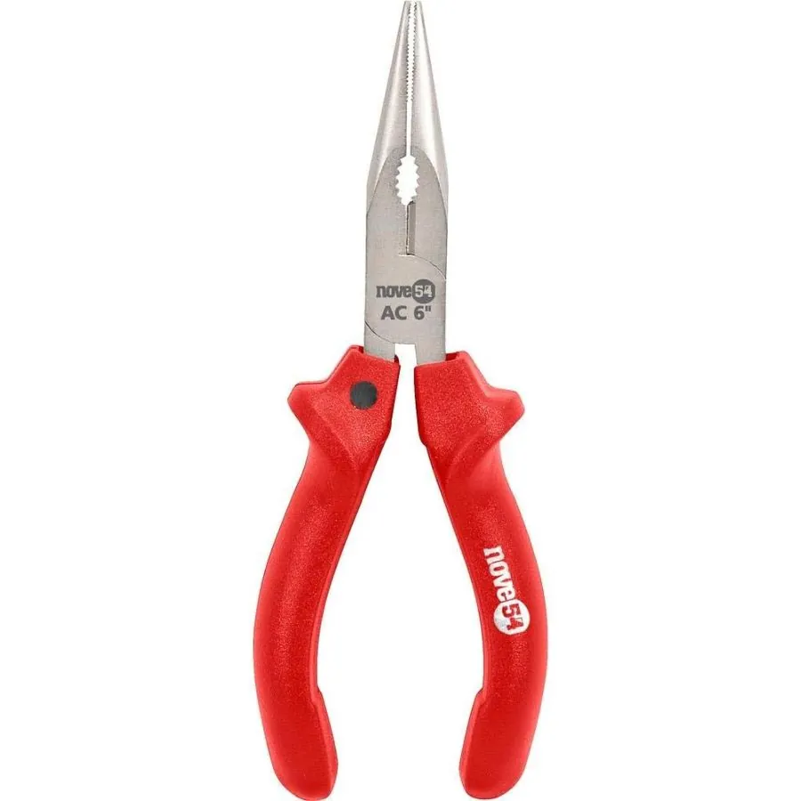 Alicate De Bico Meia Cana Reto Nove54 - 6" - 152 Mm