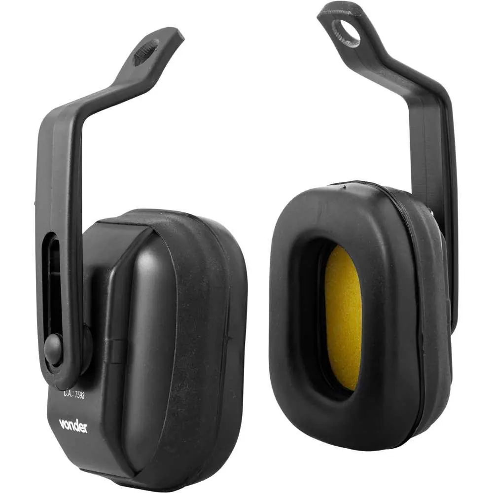 Abafador De Ruídos Tipo Concha Para Capacete 12 Db Vonder Plus