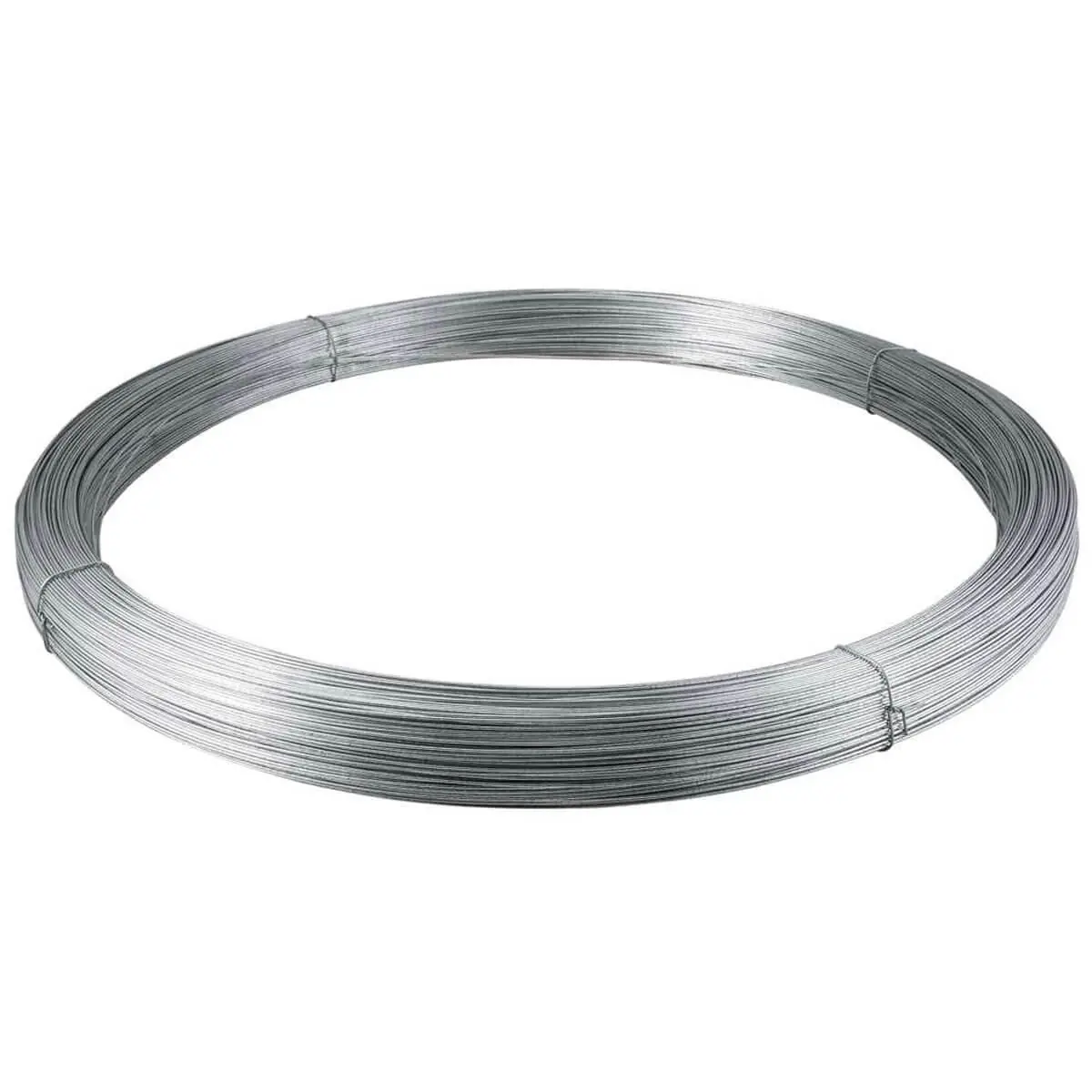 Arame Para Cerca Elétrica 183mm 1000 Metros Vonder Com Acabamento Galvanizado Bwg 15