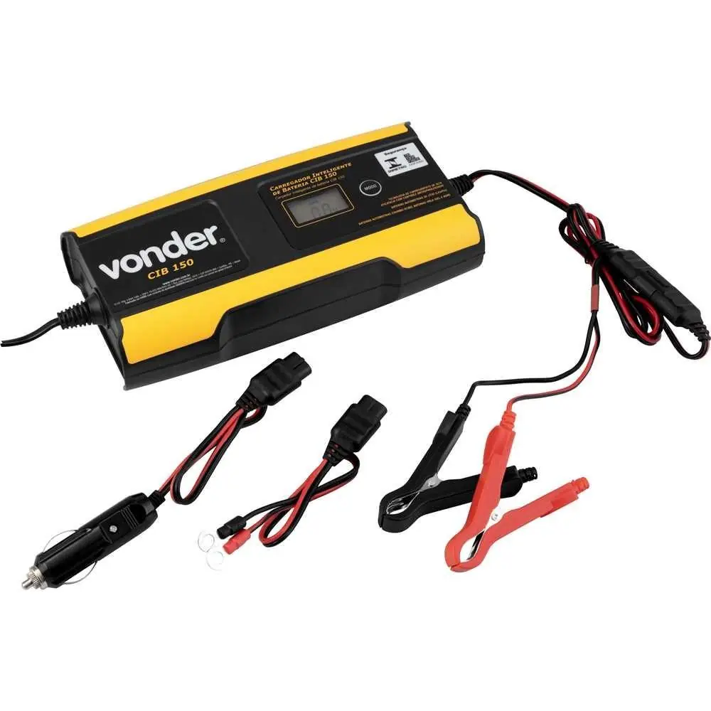 Carregador Inteligente De Bateria Bivolt 127/220v Cib150 Vonder