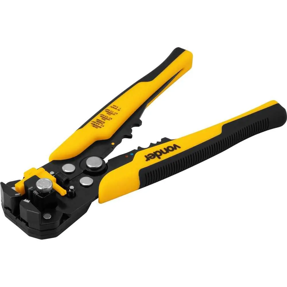 Conjunto De Alicate Crimpador E Alicate Desencapador Com 4 Peças Vonder