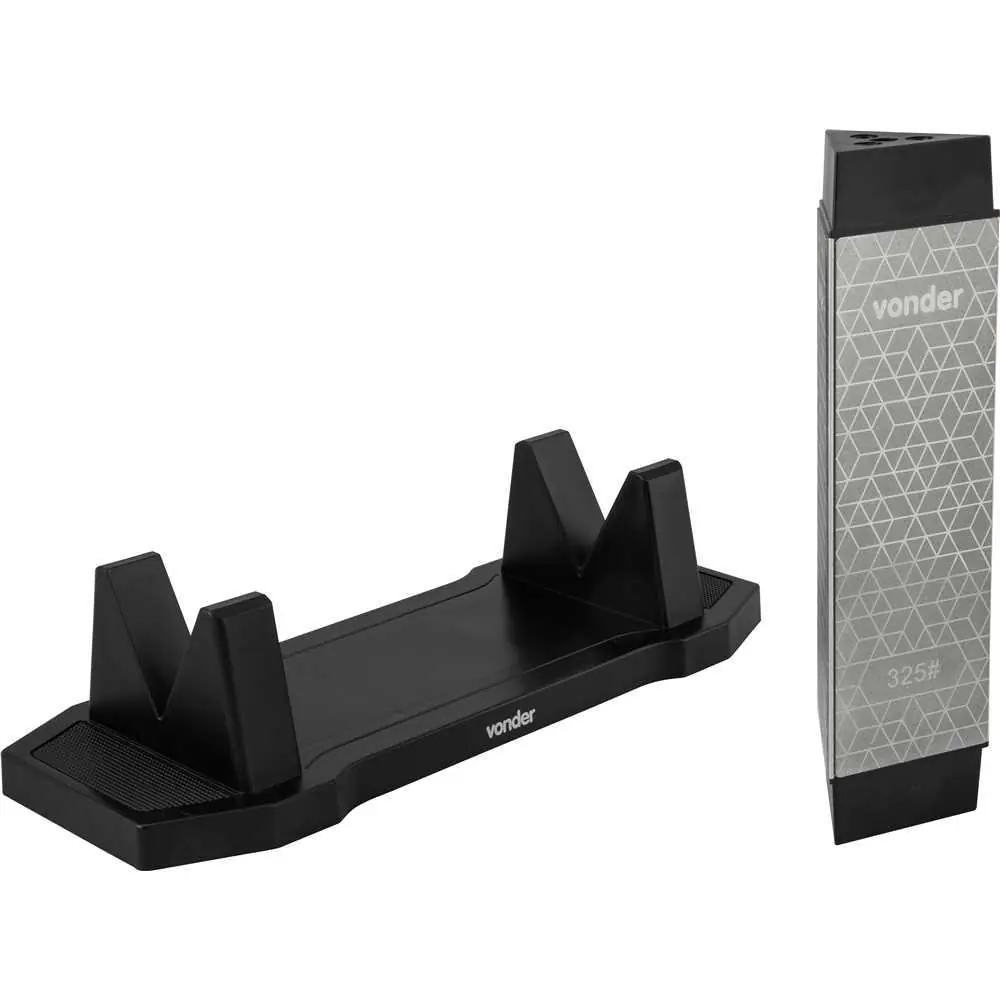 Pedra Para Afiar Diamantada Base De 14" Tripla Face G 150/325/1200 Vonder