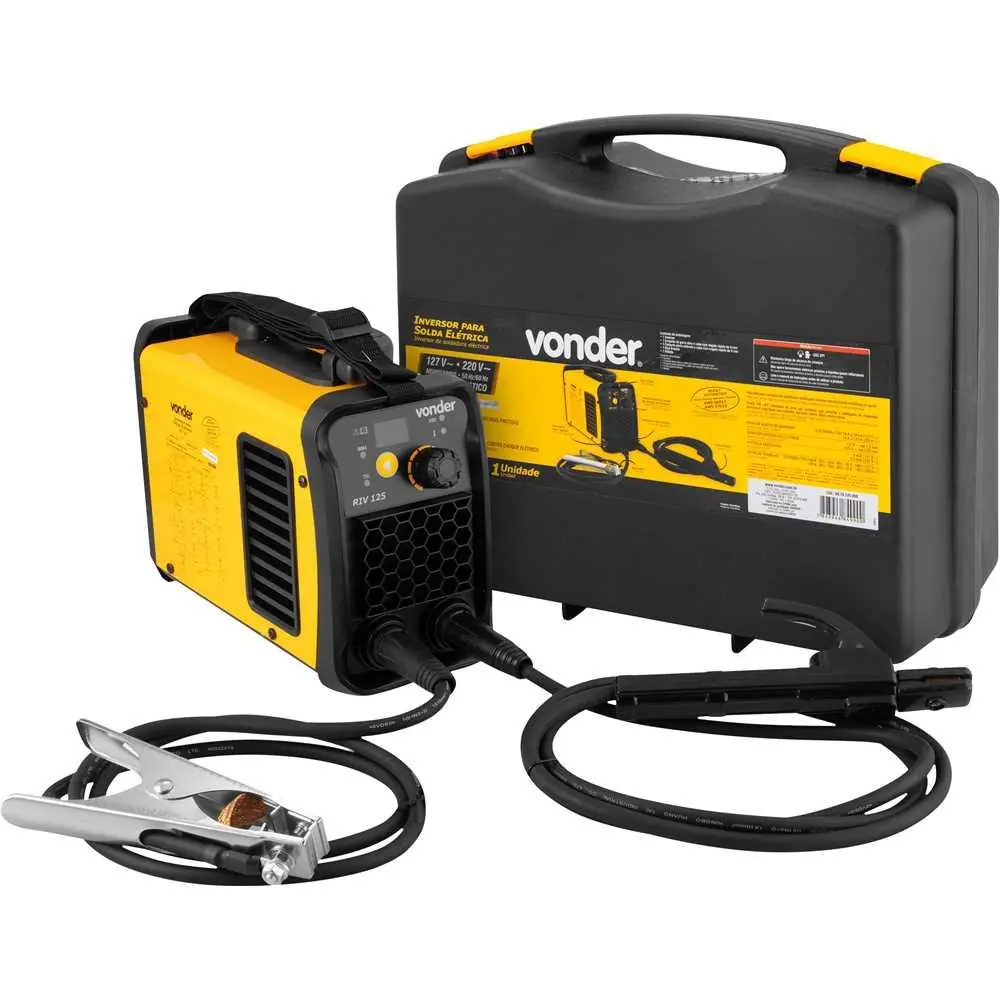 Inversor De Solda Digital 120a Bivolt Riv125 Vonder