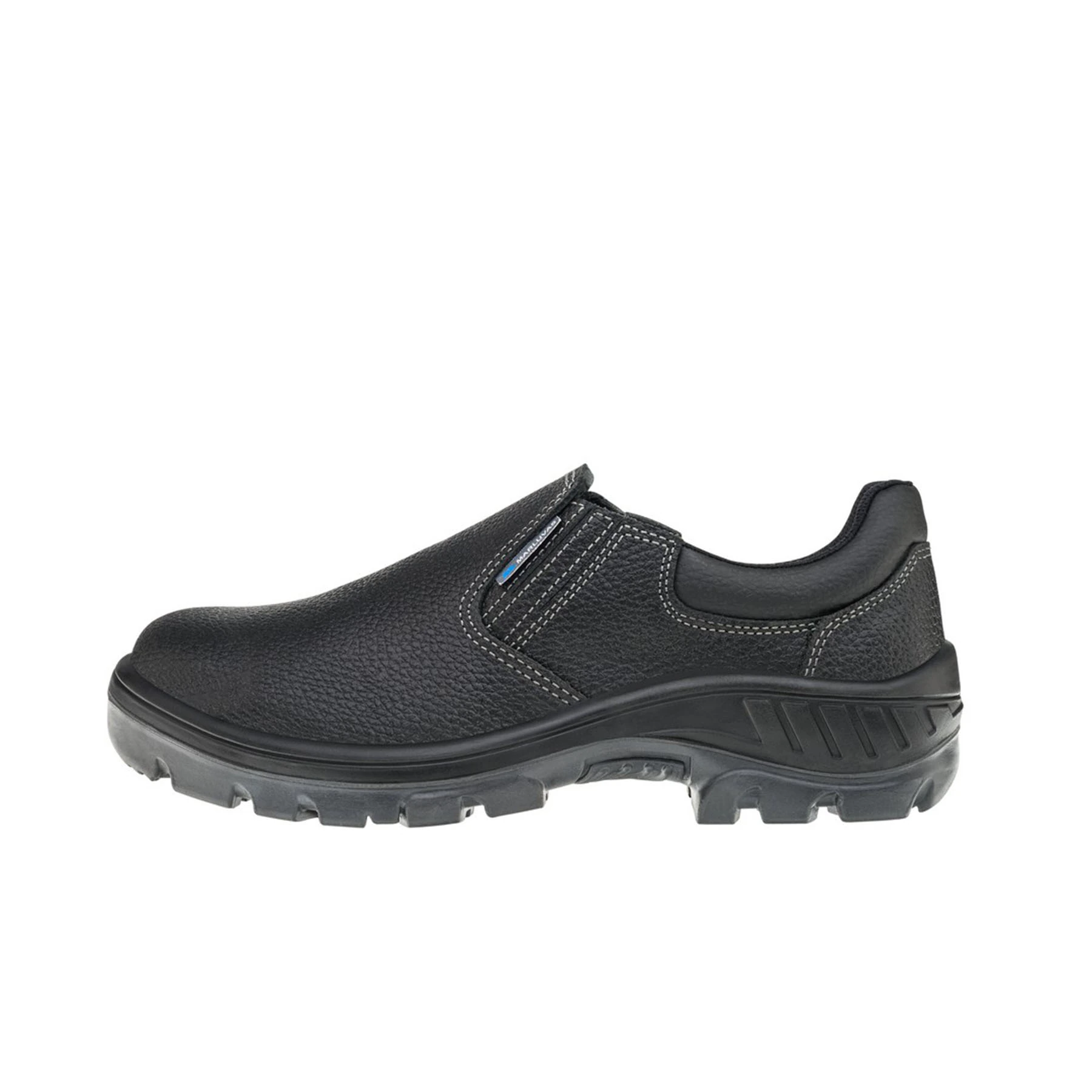 Botina 95S19 Couro Vaqueta Preto N°39 Marluvas