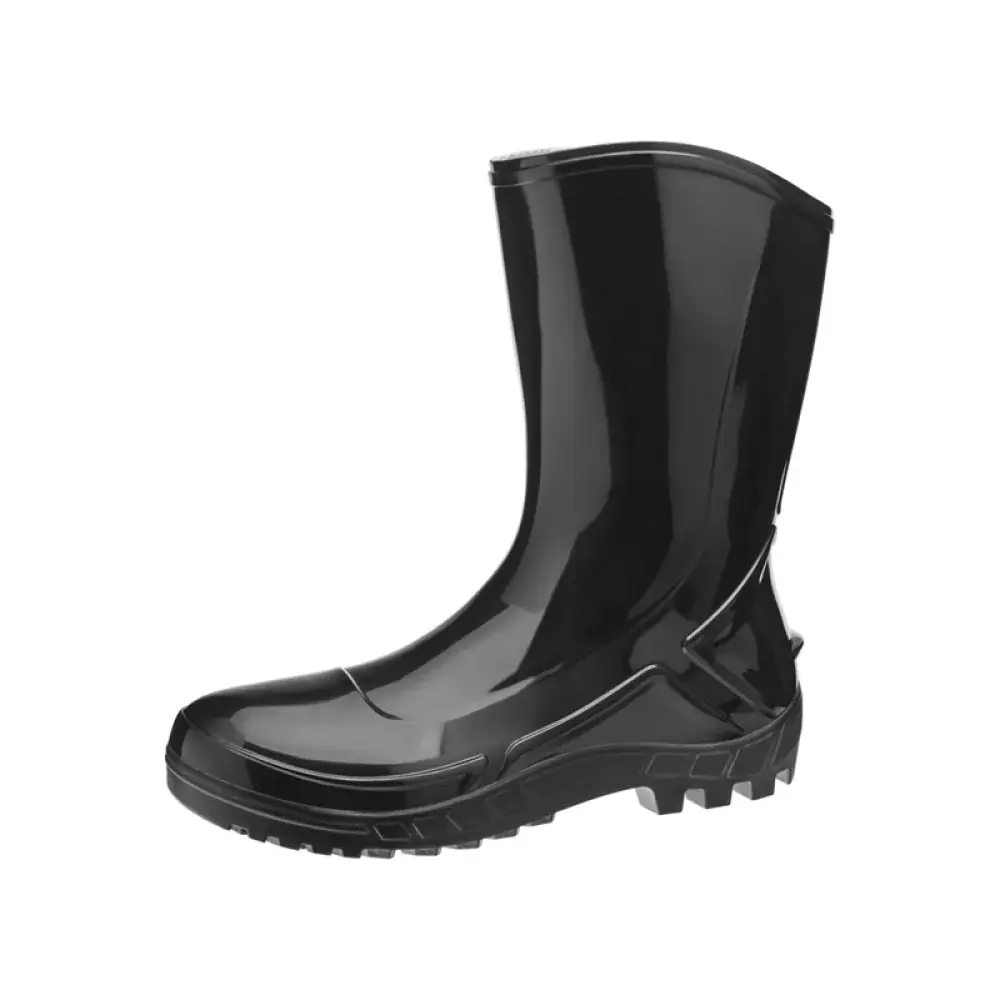 Bota Pvc Cano Medio Preta N 38 Marluvas Ref.110vflex Pr