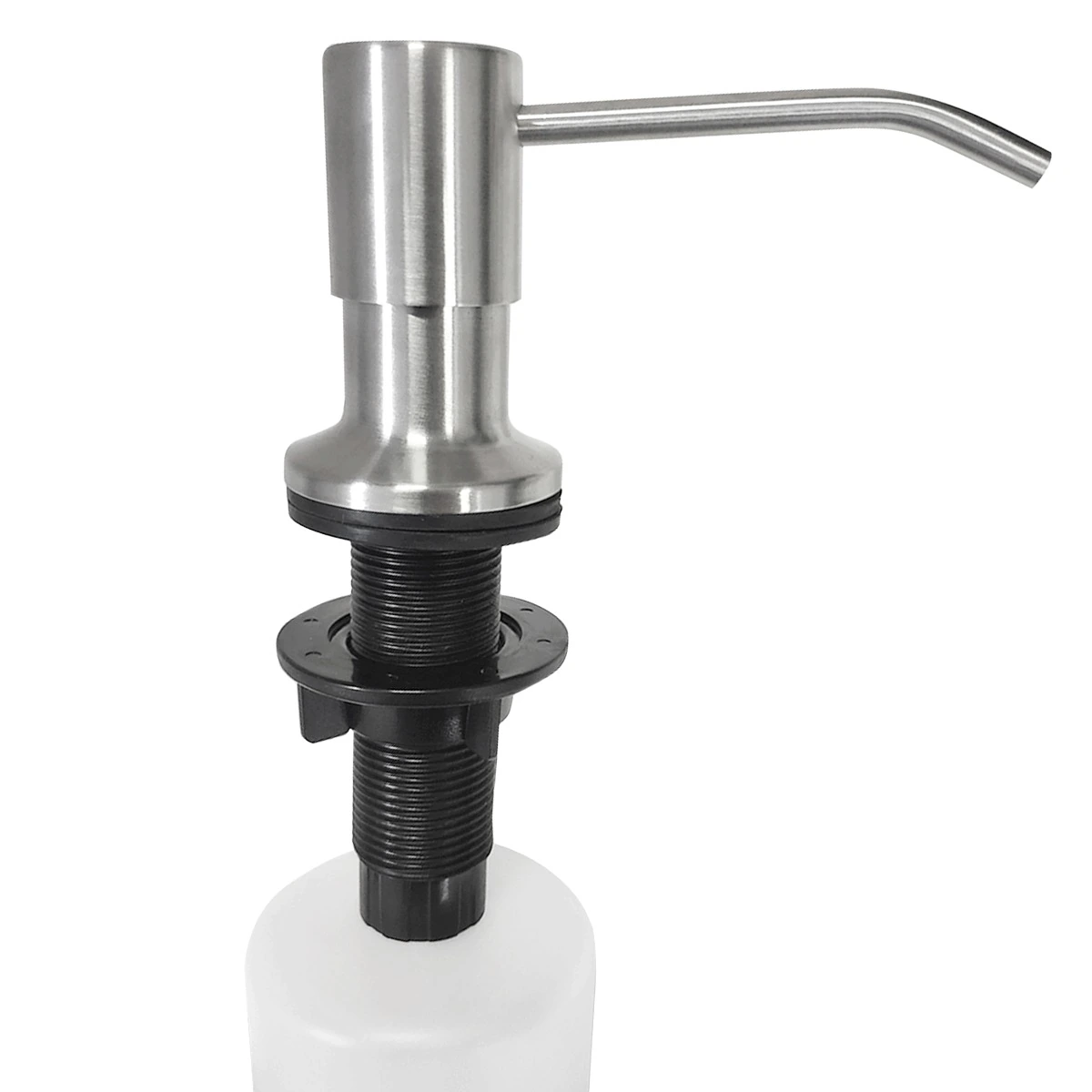 Dispenser Dosador De Detergente Inox Escovado 350 ml