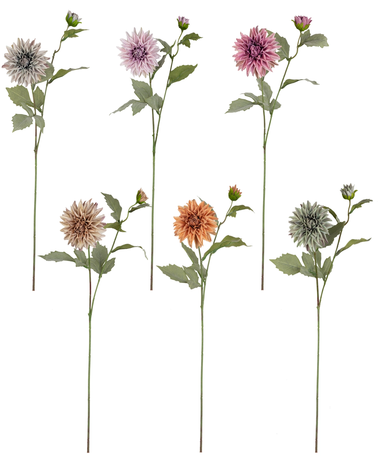 Haste Dalia Outonado Sortido 66cm X2 Sy022 Brilliance