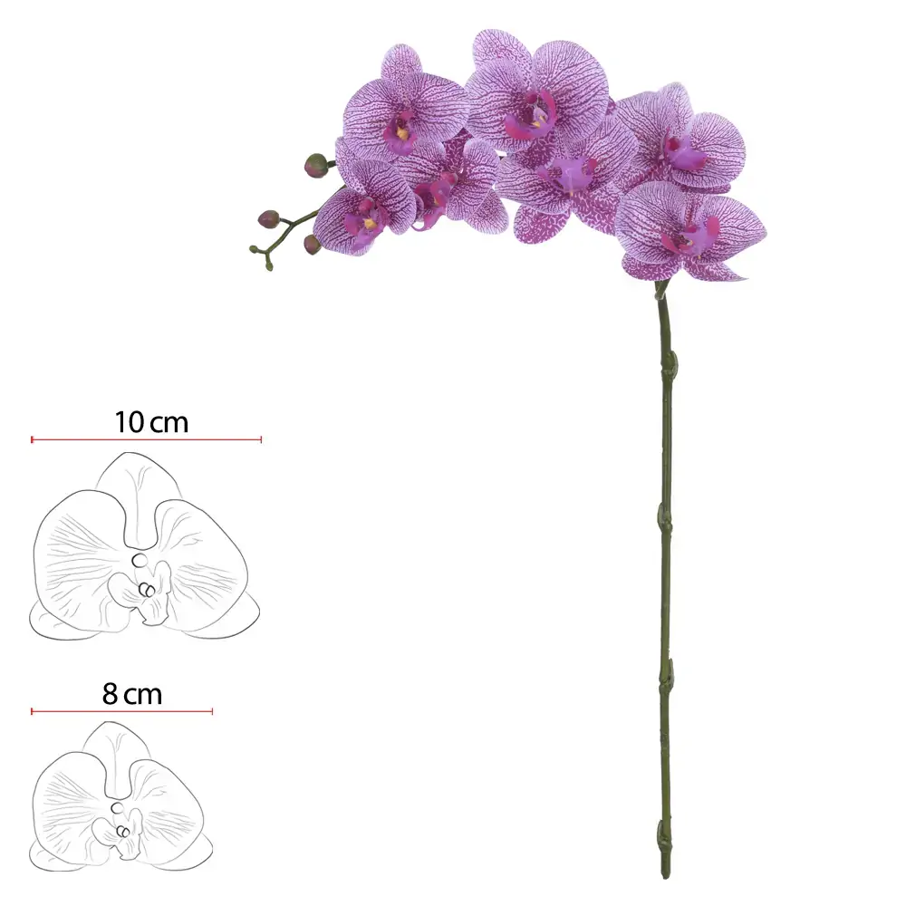 H Orquidea Phalaenopsis Real Toque Com Coat X Cod8004