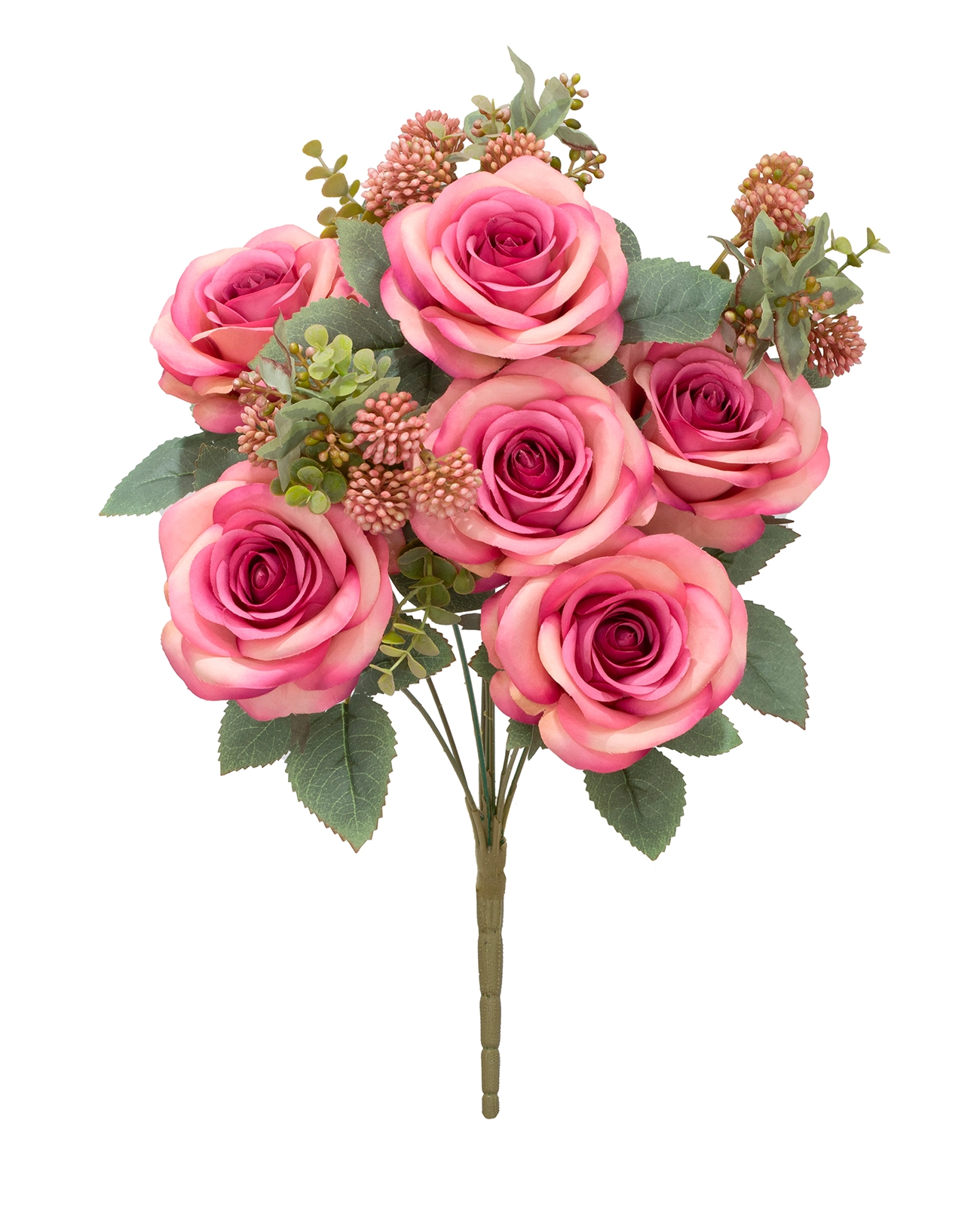 Buque Rosa Berry 45cm Sh758 4 Brilliance