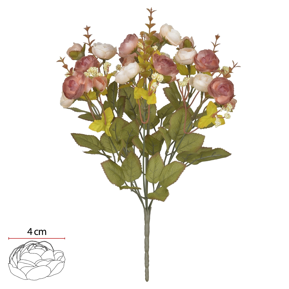 B Camelia X21 Pessego Outono Laranja 37cm