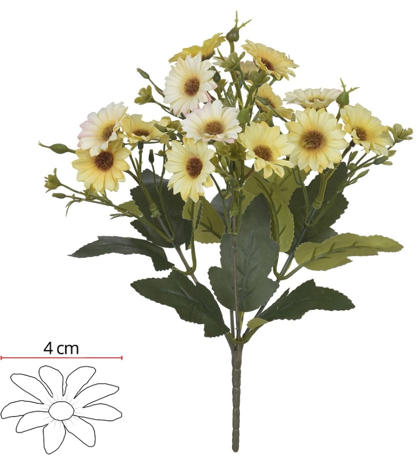 B.margarida Outono 2t X15 Amarelo 30cm Dea