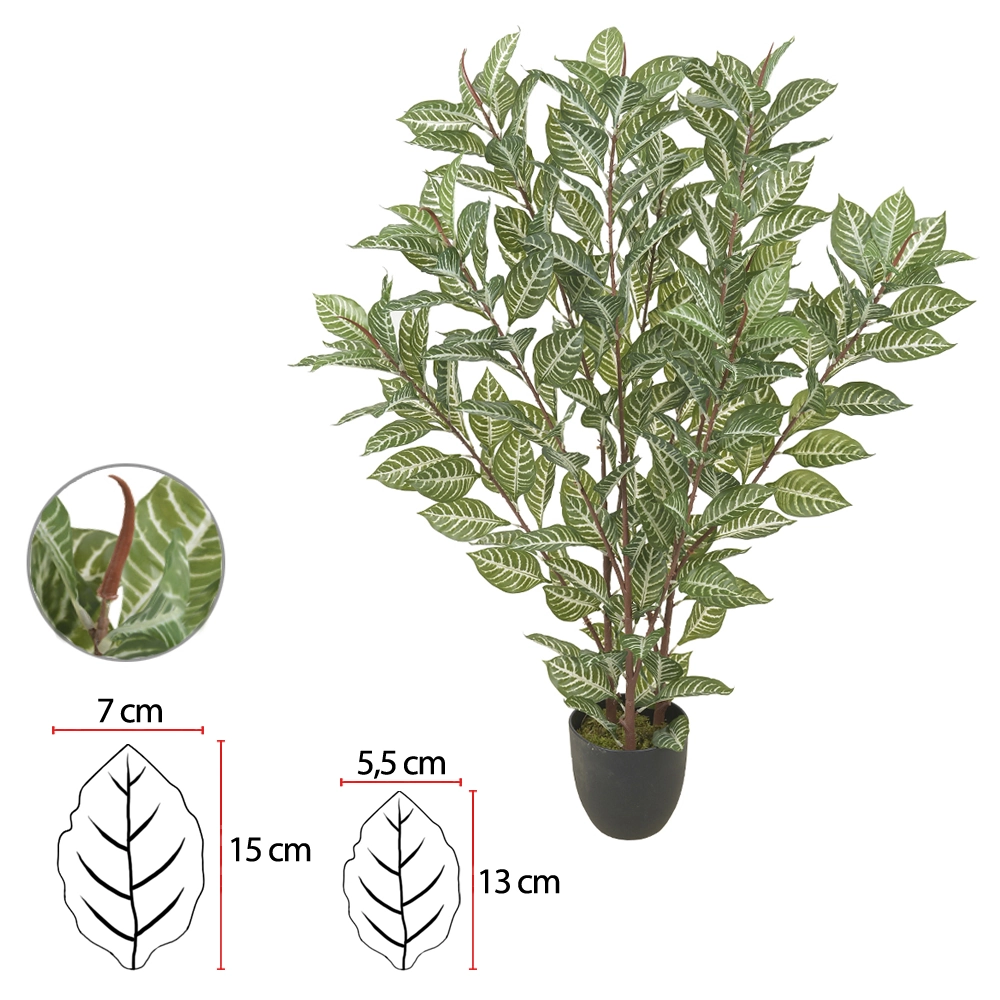Arvore Afelandra Real Toque Pote X247 Verde Creme 1.15m 42135002 Dea