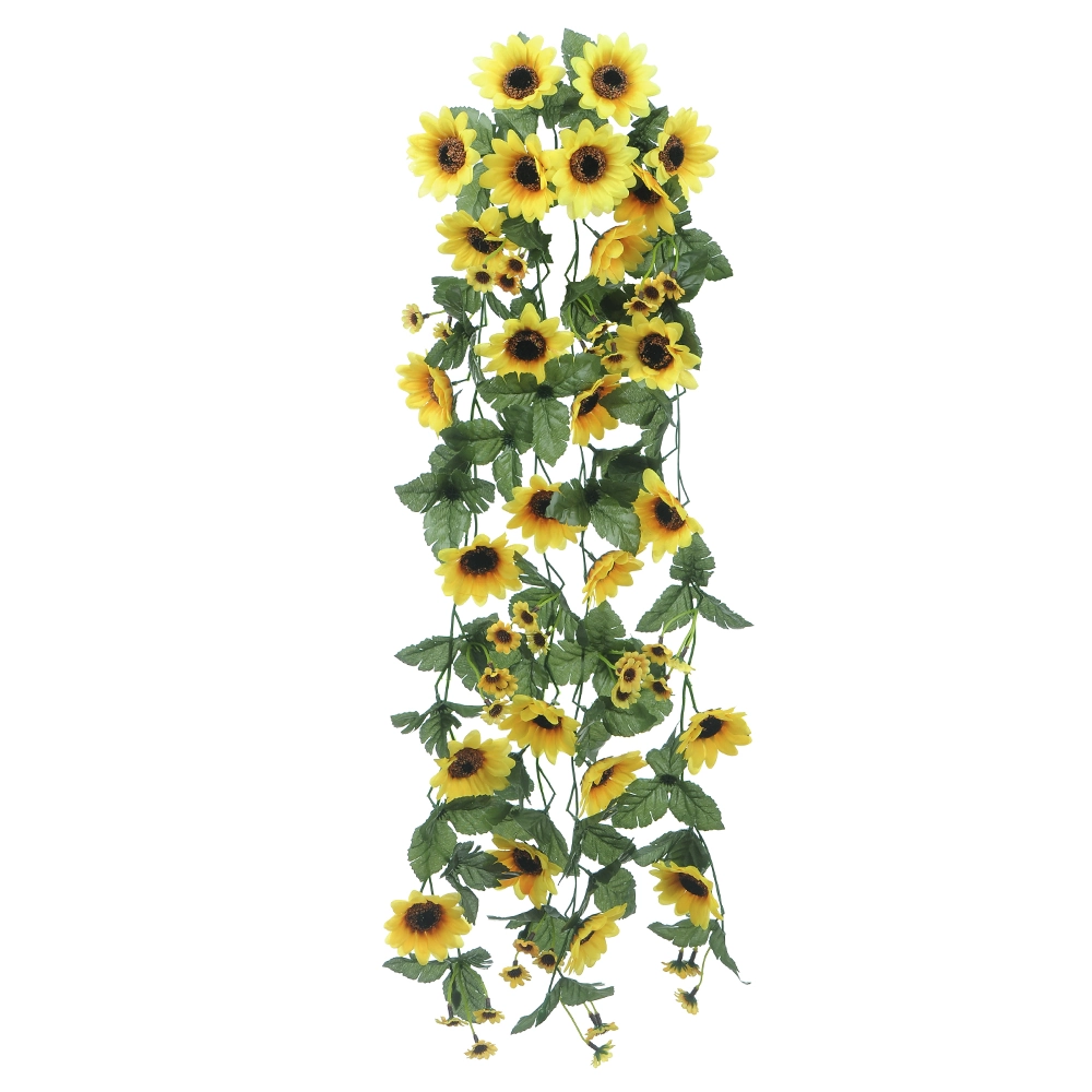 F Girassol Pendurar X63 80cm Amarelo 42228001 Flor Arte