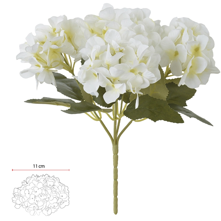 B Hortensia X5 Creme Outono 29cm
