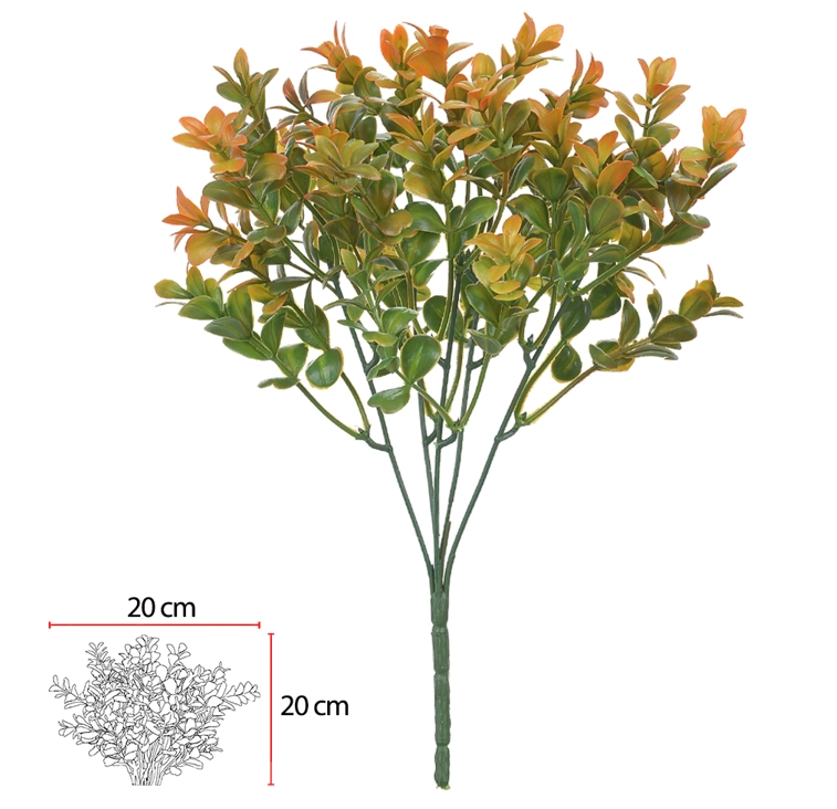 Folhagem Folha X30 32cm Verde Outono 42386003 Flor Arte