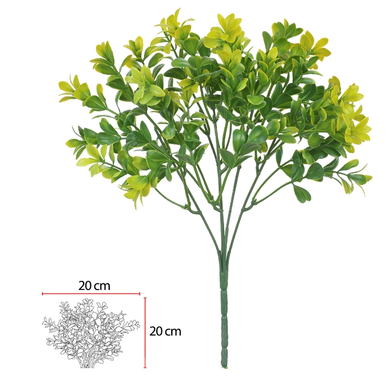 F.folha C Print Plt X30 Verde 2t 32cm 42386004 Flor Arte