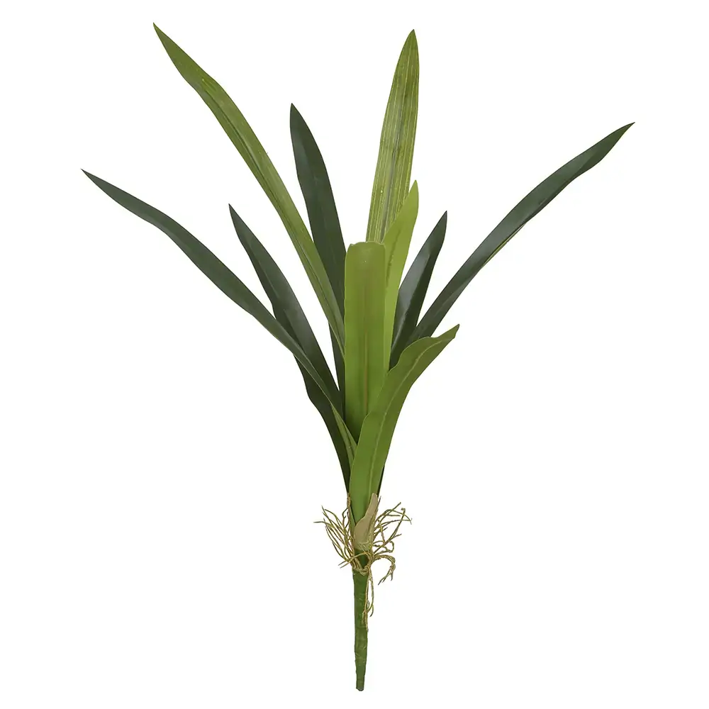 F Folha Orquidea Real Toque X10 59cm Verde 42516002 Flor Arte