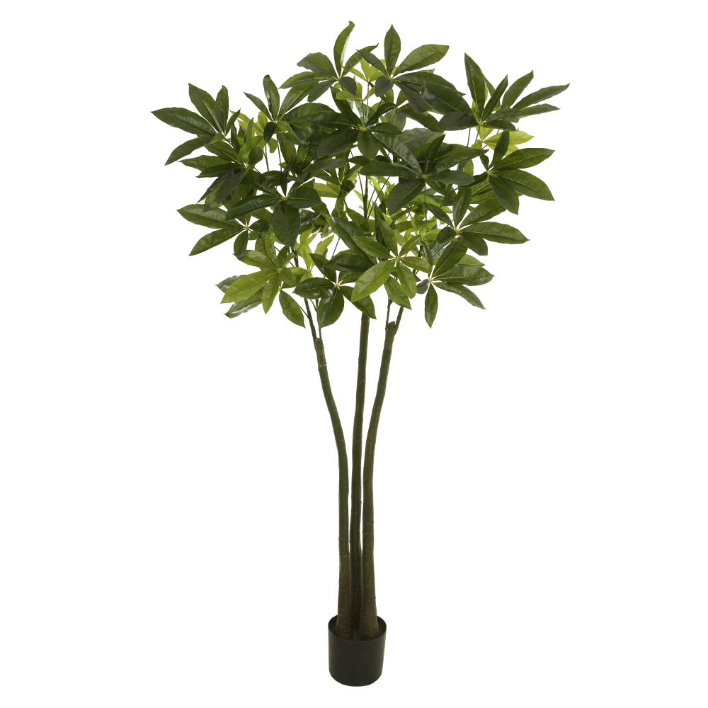 A Sheflera Moldavel Real Toque C Pote X294 Vde 42714001 Flor Arte