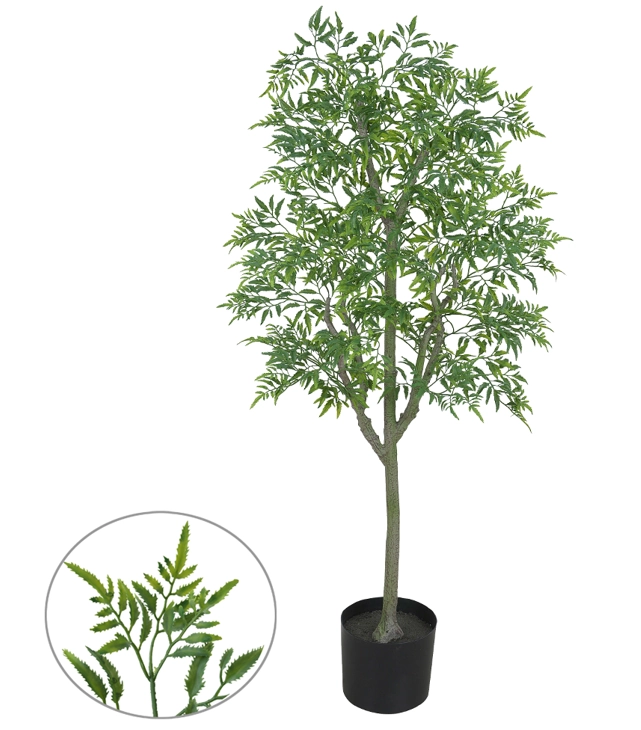 Arvore Aralia Print Pote 1.2m Verde 42835001 Dea
