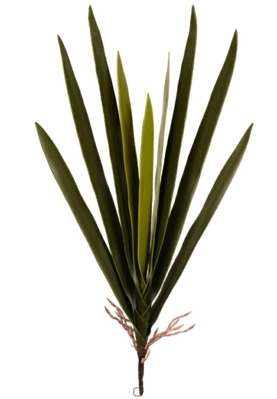 F Folha Orquidea Cymbidium X9 63cm Verde 12509001f Flor Arte