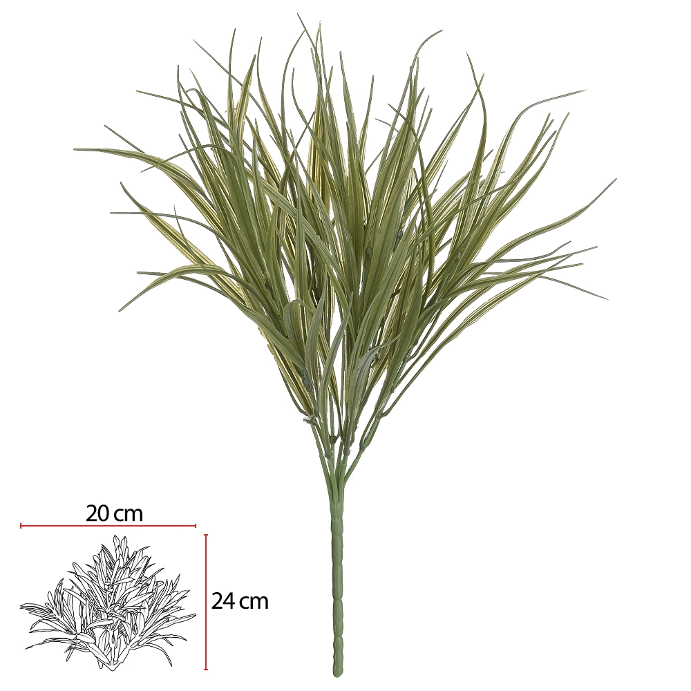 F.grass Plastico X98 Verde Oliva 39cm Florarte Vol. 2